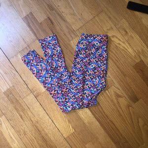 Lularoe multi color leggings